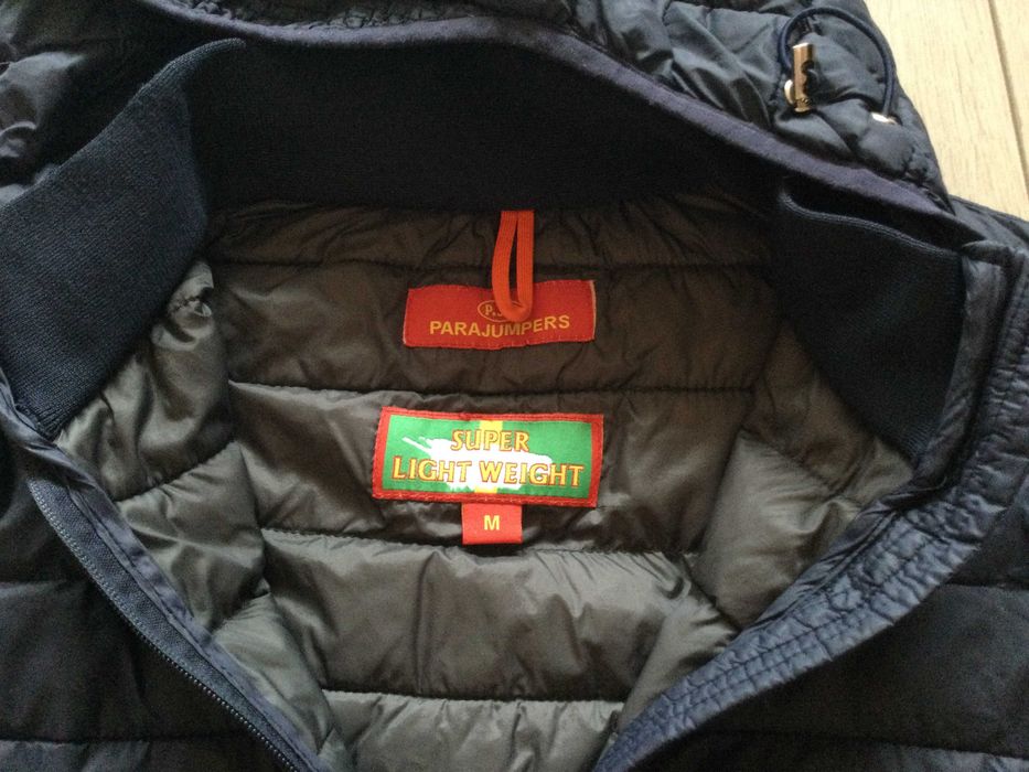 синьо дамско женско пухено яке PARAJUMPERS размер М от Италия