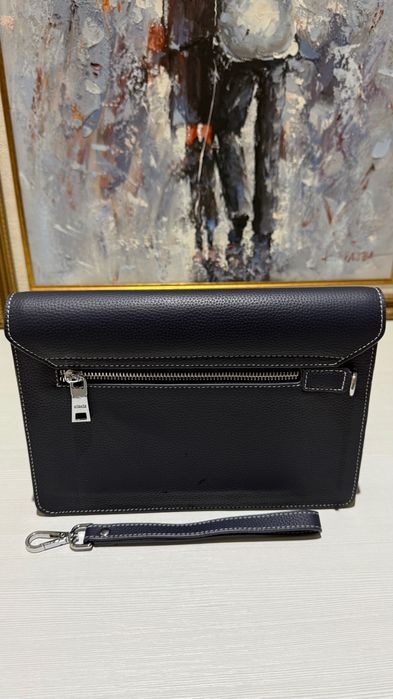 Клатч Hermes Синий