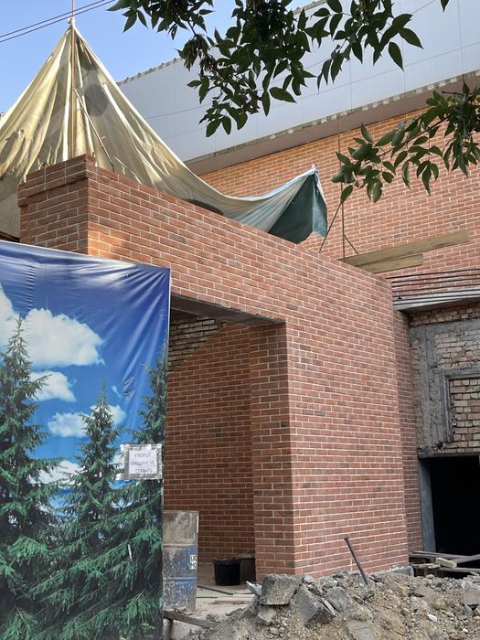 Облицовочный кирпич Лего в стиле под старину, ручная работа