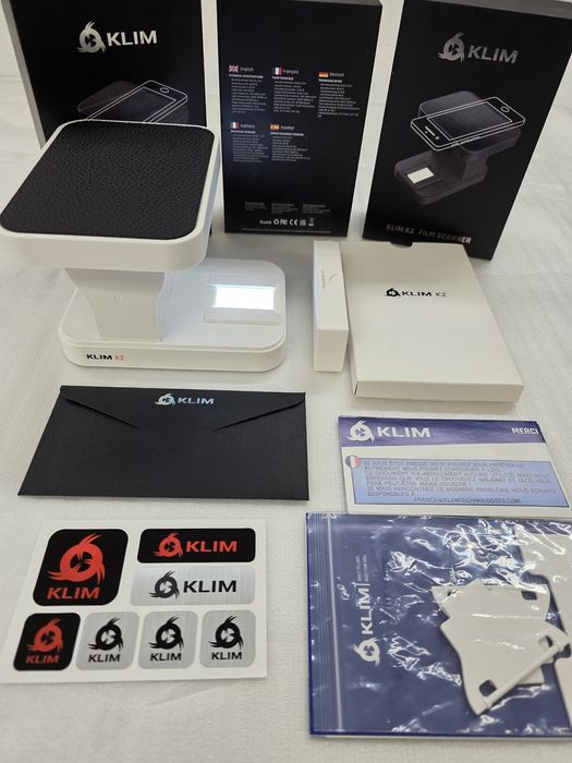 Мобилен скенер за телефон за 35 мм филми и диапозитиви с LED подсветка