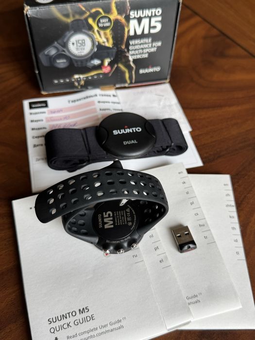 часы Suunto M5 с нагрудным датчиком