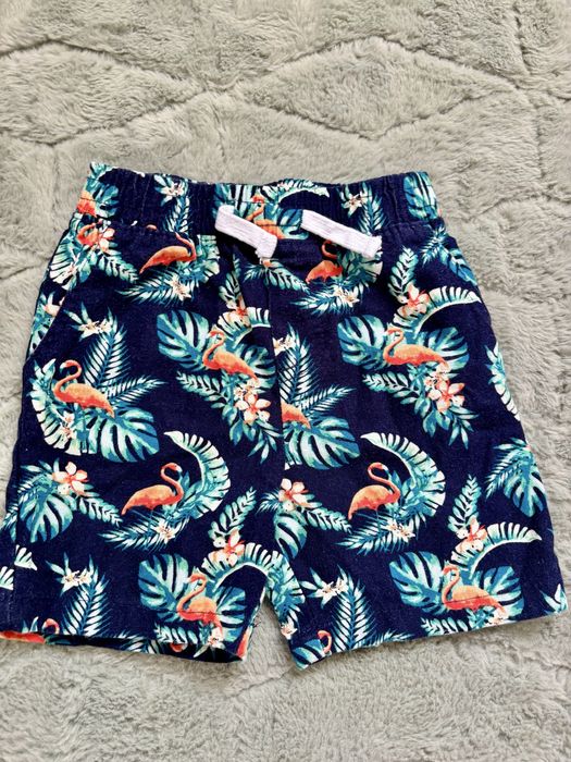 Costum de vara baieti, marimea 24 M, din in si bumbac