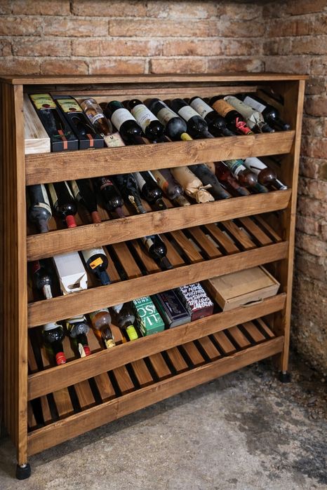Raft pentru sticle de vin