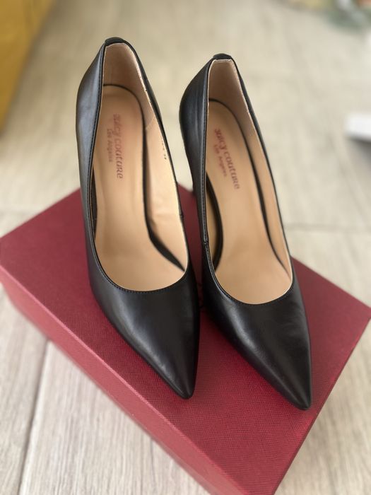 Туфли лодочки кожа