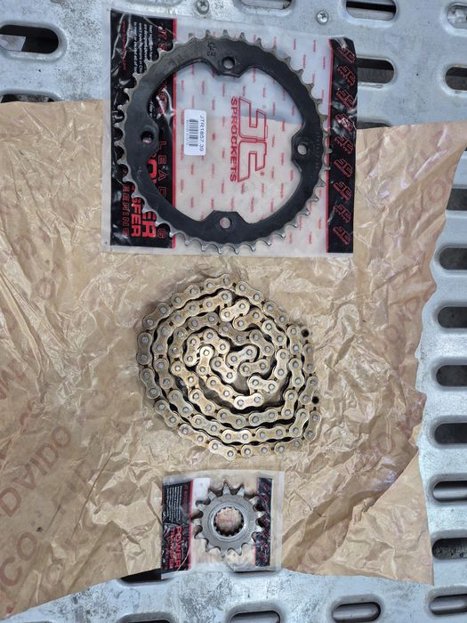 Верига и зъбчатки  Yamaha Raptor