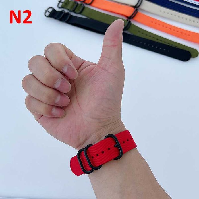 NATO/ZULU Текстилна каишка за Samsung Huawei Xiaomi Garmin Amazfit