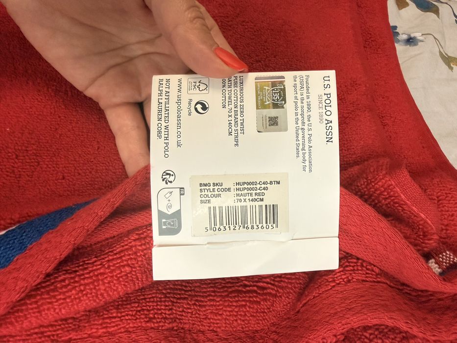 Сет Хавлиени кърпи U.S. POLO ASSN - оригинални