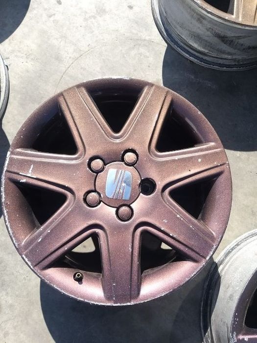 Set jante aliaj r16 seat toledo 2 altea xl 5p 5x112 et 53 5p0601025e 6.5j x16 et50