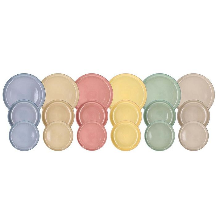 Цветен сервиз за хранене