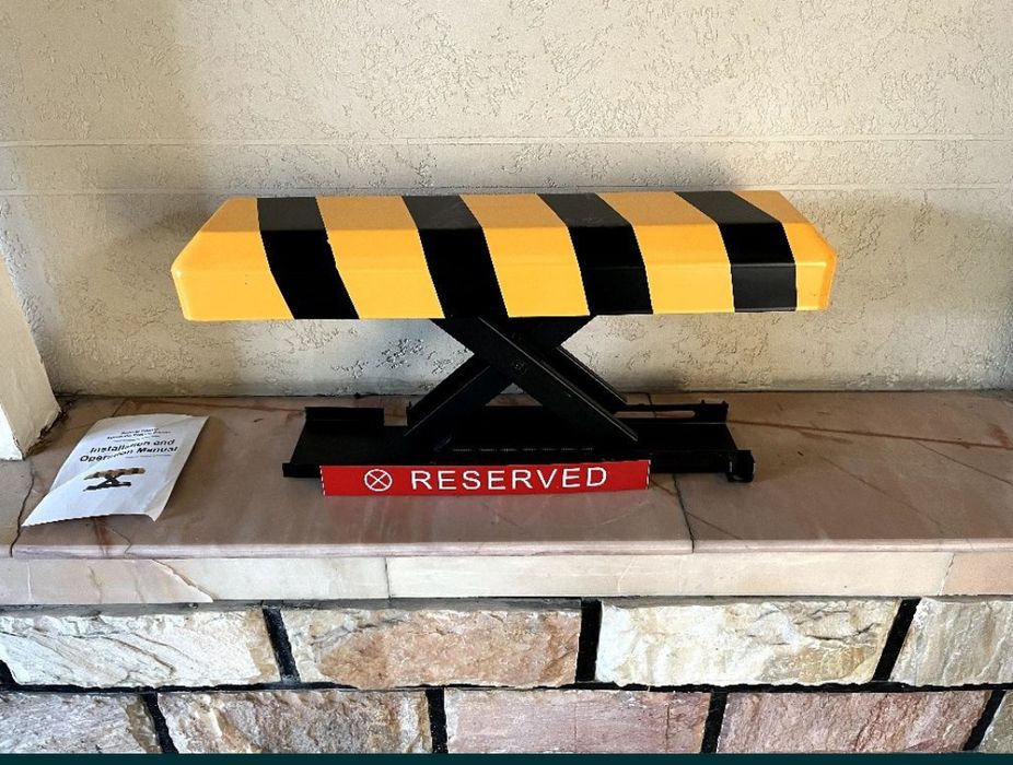 Парковочный барьер Только с установкой анти-парковка.