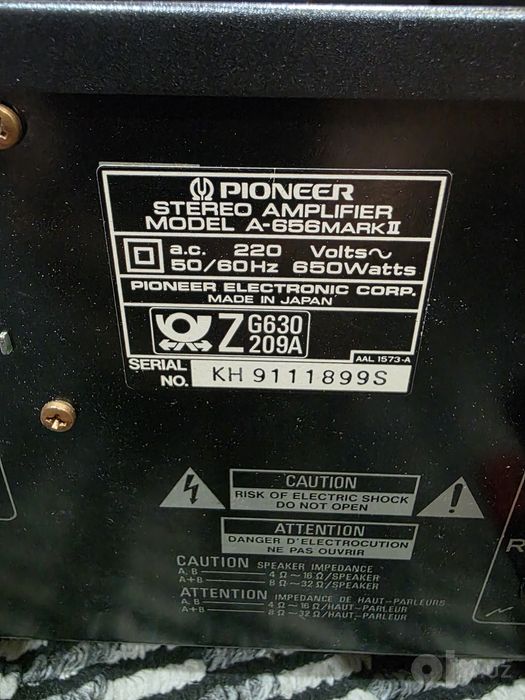 Pioneer A-656 marka2