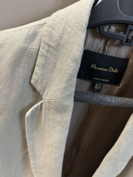 Пиджак лён Massimo Dutti