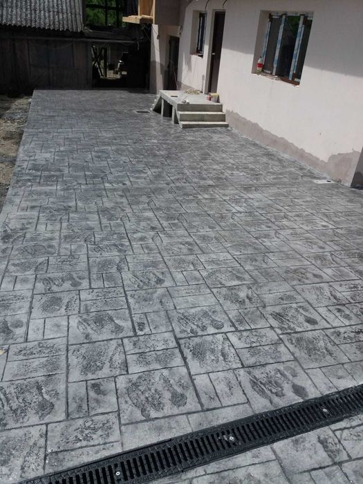 Beton amprentat si vertical