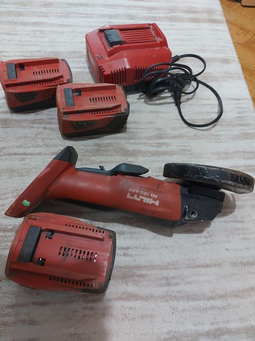 Hilti, акумулаторен шлайф!