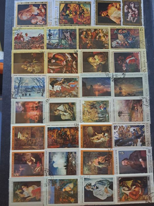 Класьор с пощенски марки от СССР