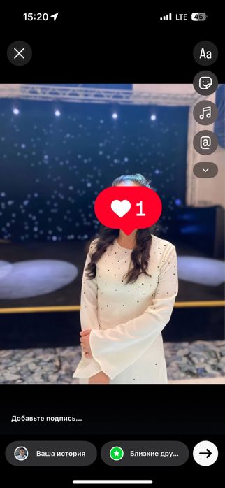 Продам красивое платье