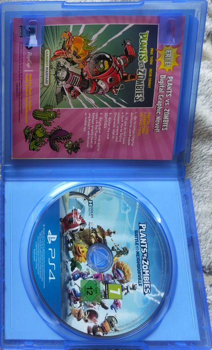 Диск plants vs zombies  PS4/5