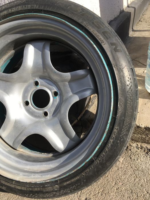 Шина с дисками R16, штамп