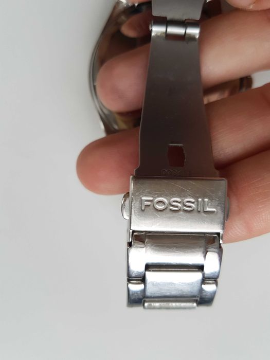 Ceas Fossil CH2542 argintiu perlat timp liber, arta, colectie