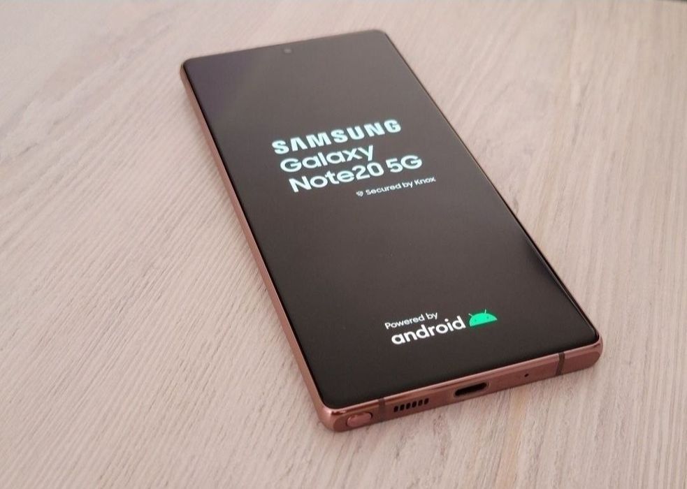 Samsung not 20 5g Gold
