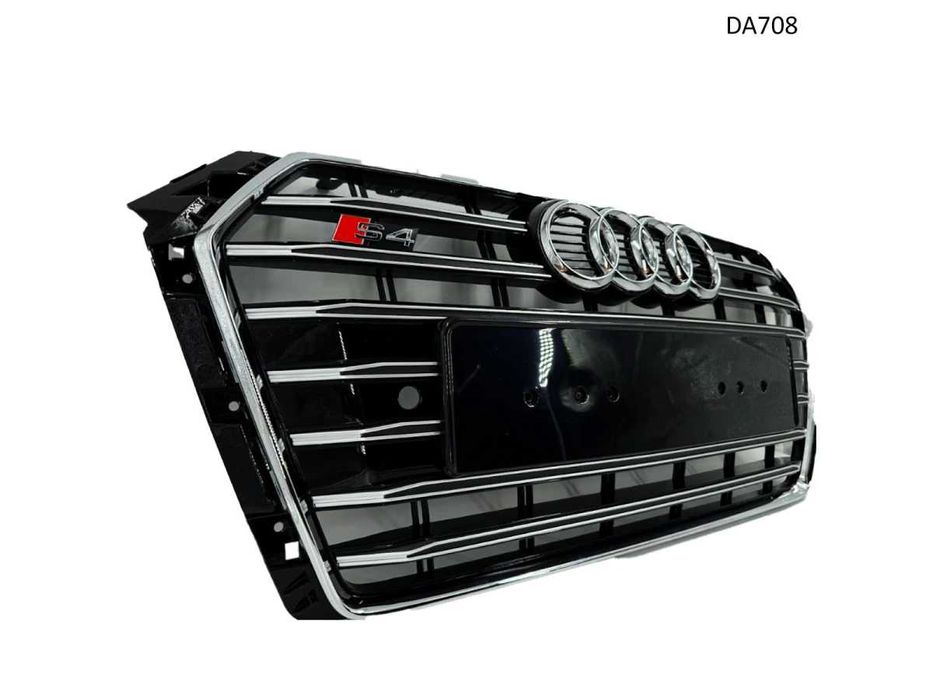 Grila fata Sline S4 pentru Audi A4 B9 2016-2019 Cromata