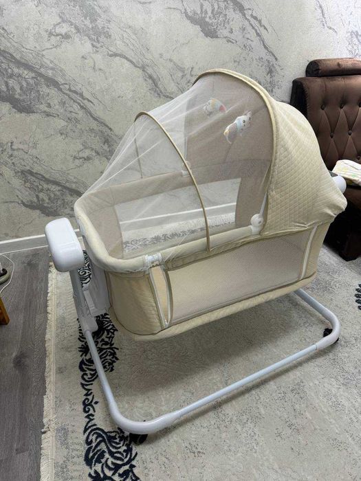 Электронная люлька для детей, колыбель с укачиванием для малышей