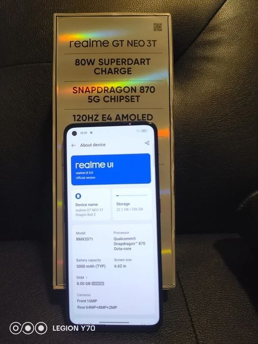 Realme GT neo 3T,8/256 GB special edition