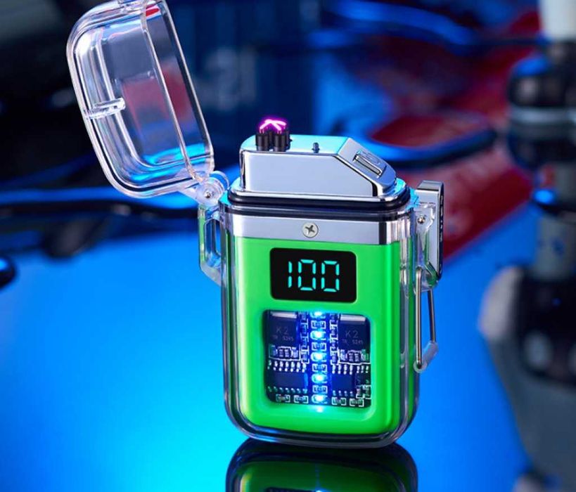 Ветроустойчива LED запалка подходяща за къмпинг и оцеляване