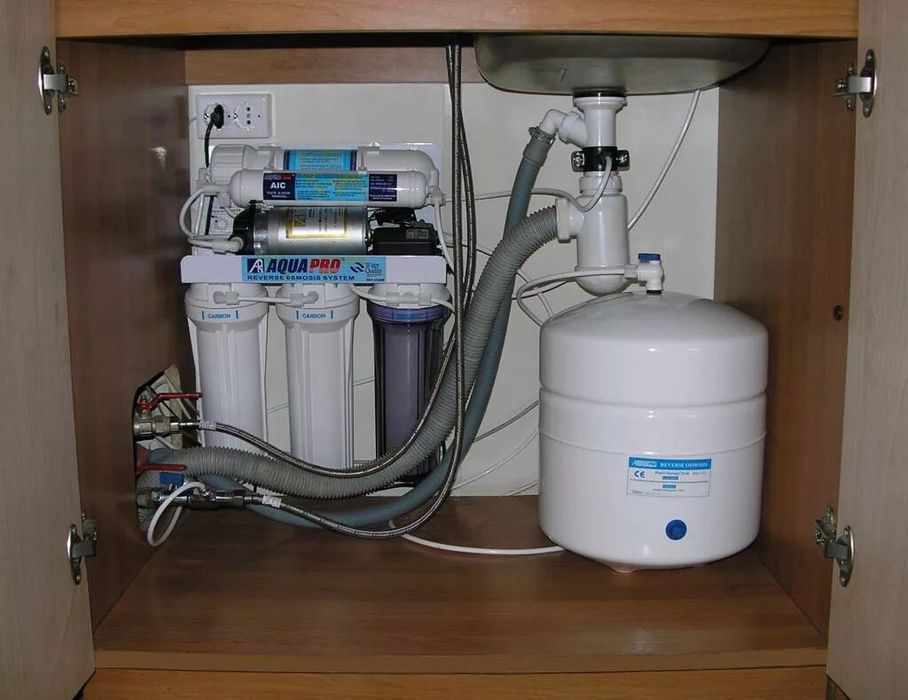 Хонадонингиз учун тескари осмосли сув фильтрларини ўрнатиш