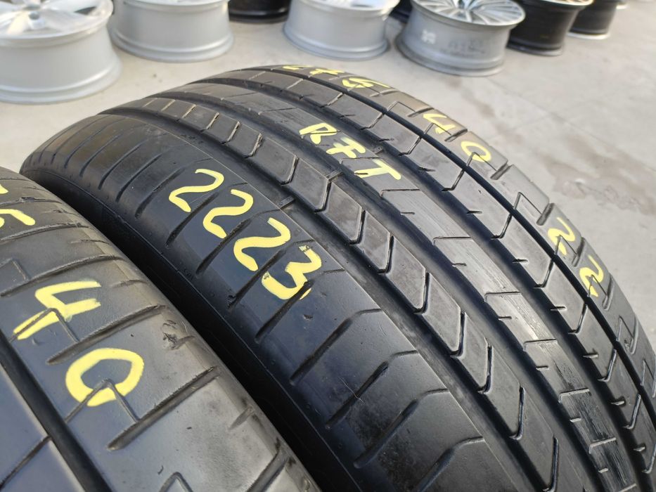 Doua anvelope de vara 275 40 22 pirelli p zero pz4 run flat dot 2223