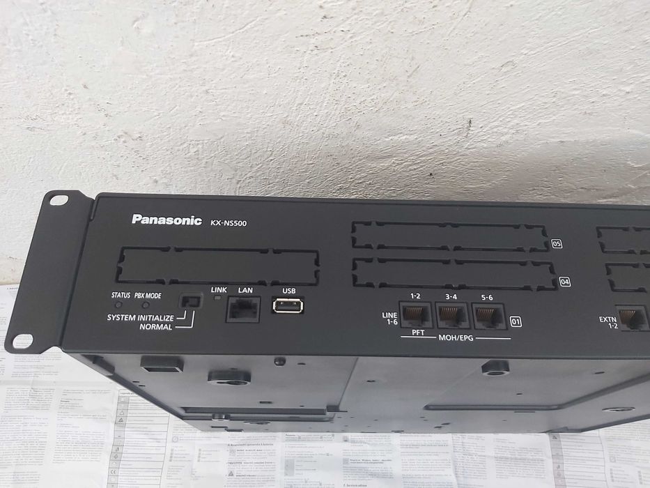 Centrală Telefonică Hibridă Panasonic KX-NS500NE, Comunicatii Digitale