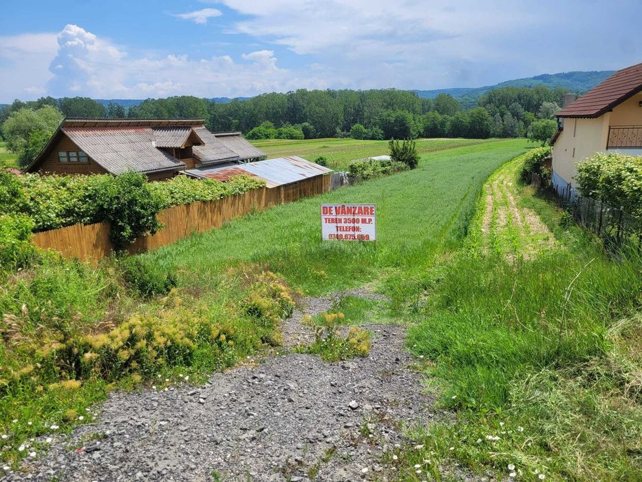Teren 3500 m2 Milcoiu sat Tepsenari