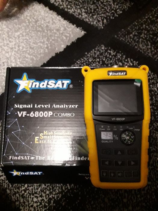 Уред за настройване на сателитна кабелна телевизия и камери VF-6800 HD