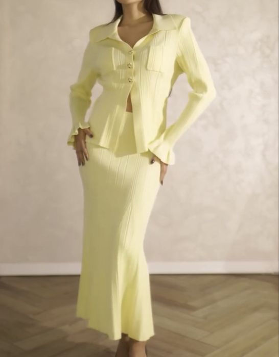 Self-portrait костюм юбка кофта