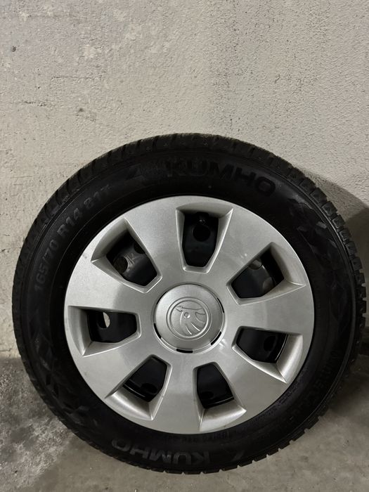 Set 4 roti complete iarna Skoda Citigo/VW Up/Seat Mii