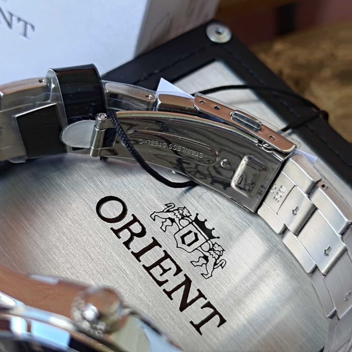 Orient Stretto Date Automatic Sunburst Blue 38.5mm