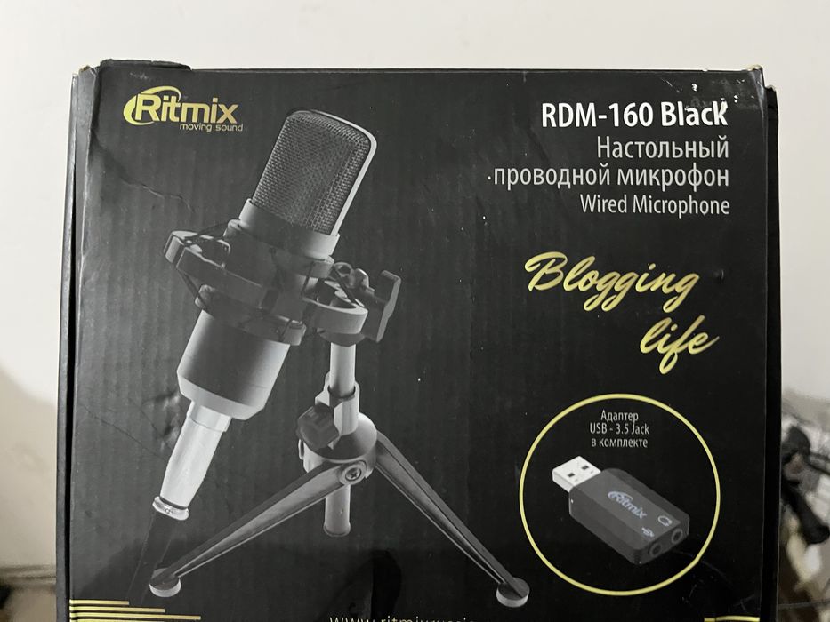 Продам настольный проводной микрофон