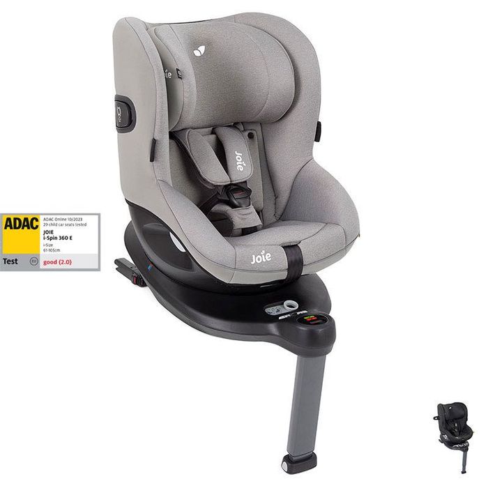 Детско столче за кола Joie i-Spin 360 E - въртящо се, с isofix, за дете 61-105см