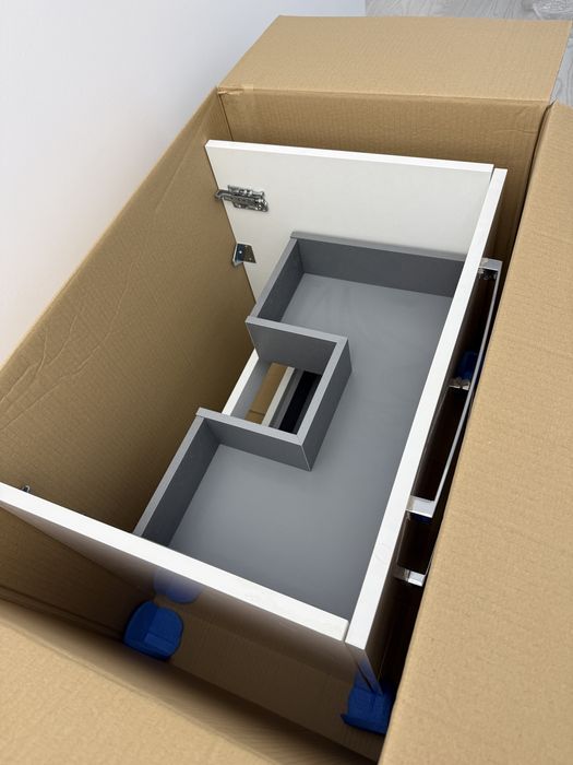 Vând set dulap baie+chiuveta+baterie dimensiune 60cm