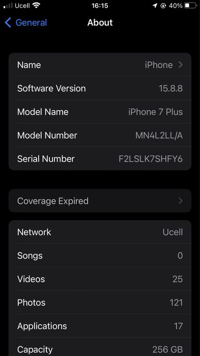 iphone 7 plus 256gb