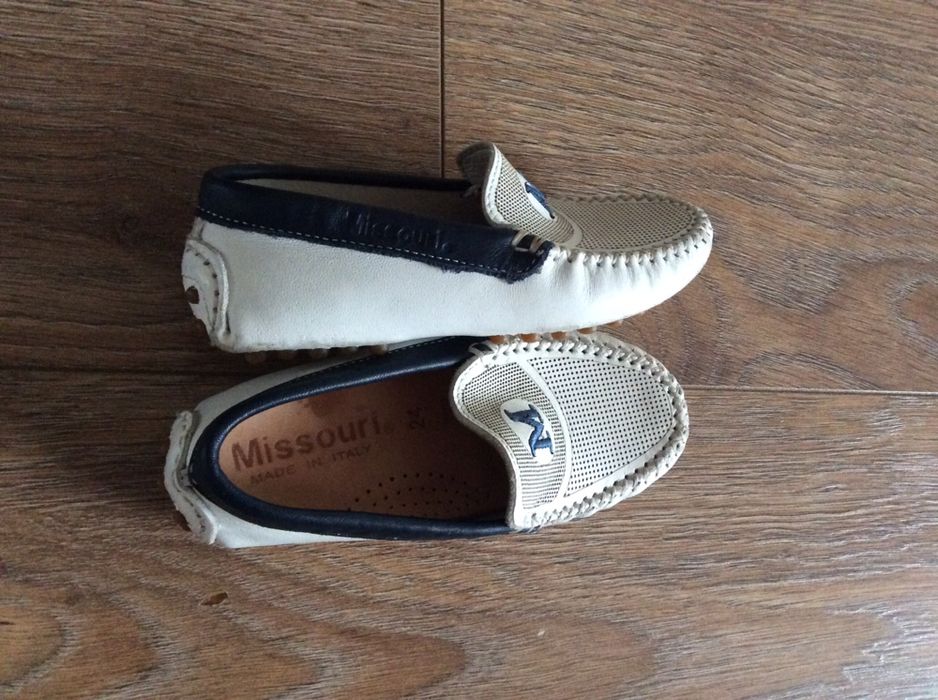 Missouri mocasini piele copil