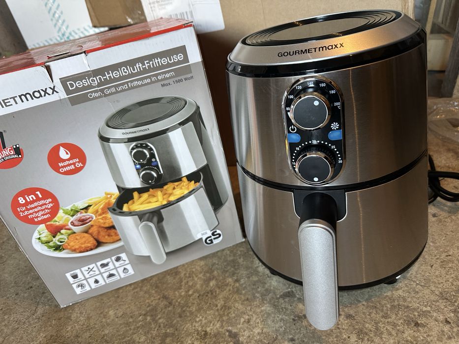 Фритюрник с горещ въздух GOURMETmaxx Hot Air Fryer,2.7 л Еър Фраер