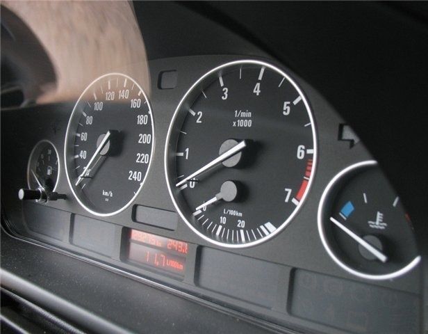 Кольца на панель приборов BMW Е30/Е32/Е34/Е36/E46/E39/E38/E53