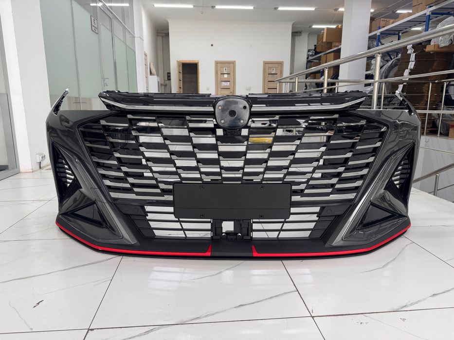 Передний бампер Changan X5 Plus серый рестайлинг