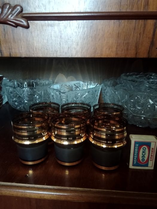 Комплект для компота Богемия чсср