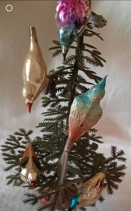 Елочные игрушки Ссср