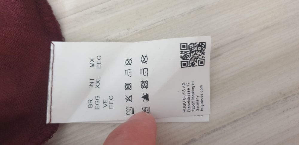 Hugo Boss Parlay 11 Pique  Regular Fit / 2XL НОВО! ОРИГИНАЛНА Тениска!
