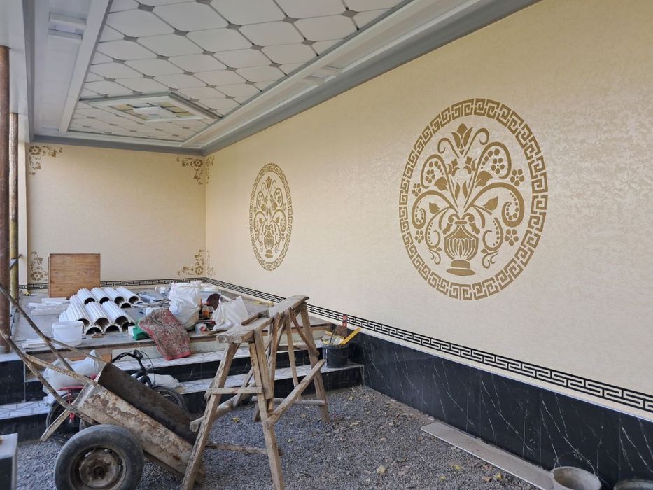 Travertin fasat marmareno drzayin va boshqa yangi drzayn