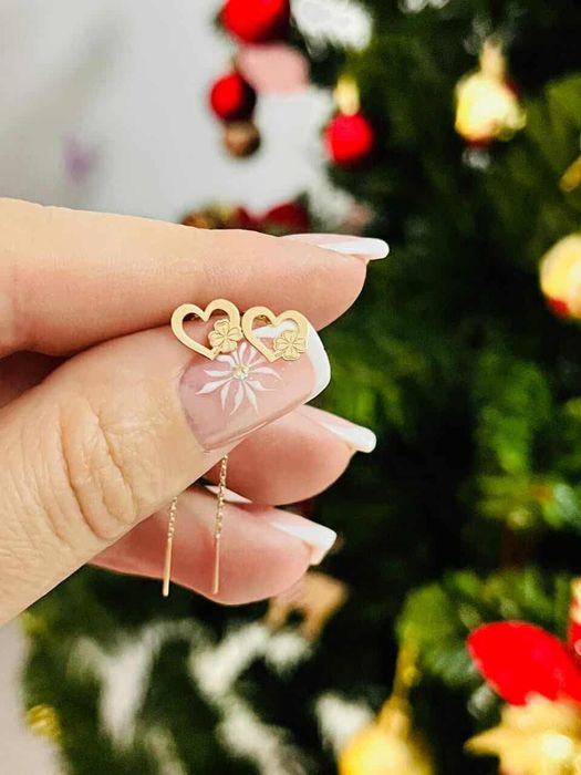 Brățări și cercei aur 14 k