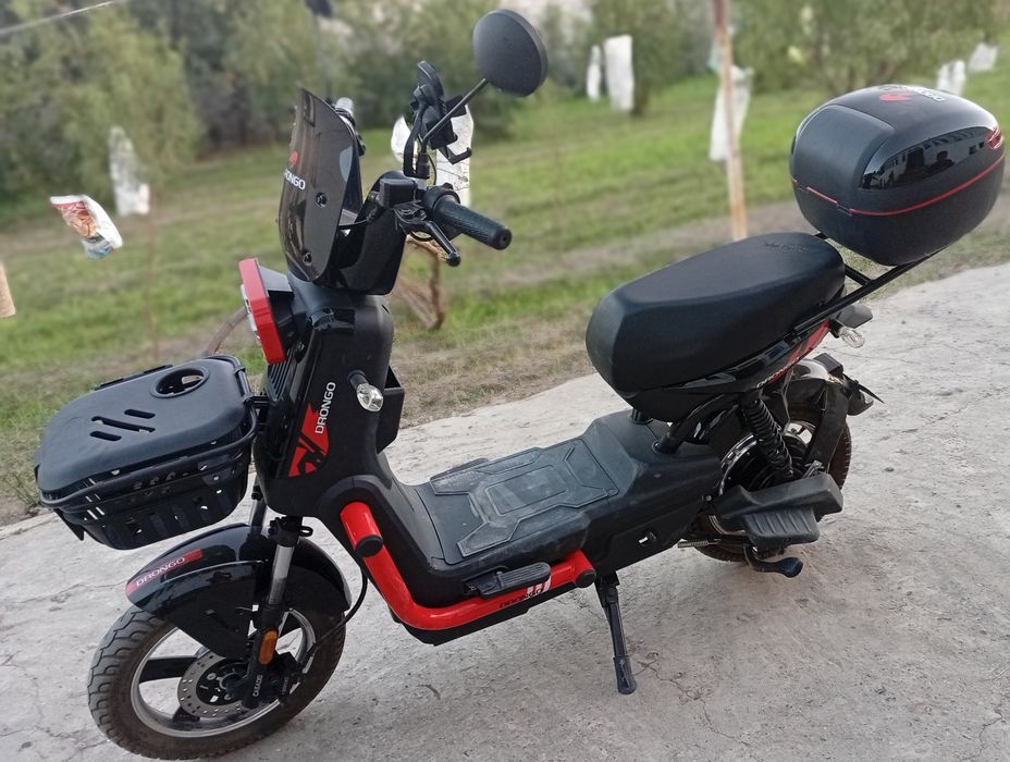 Skuter drongo 6 ta akkumulyator li old orqa jidkosli tormoz holati alo